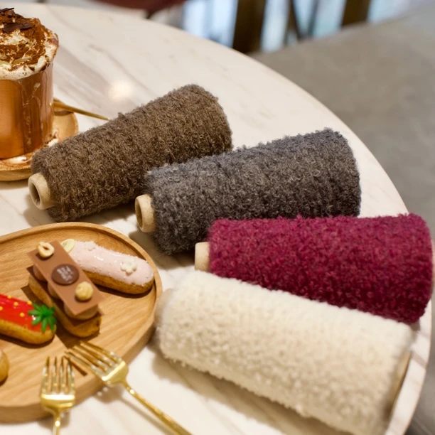 豪美线【89羊驼11锦纶】手工编织中粗线 1两50g价