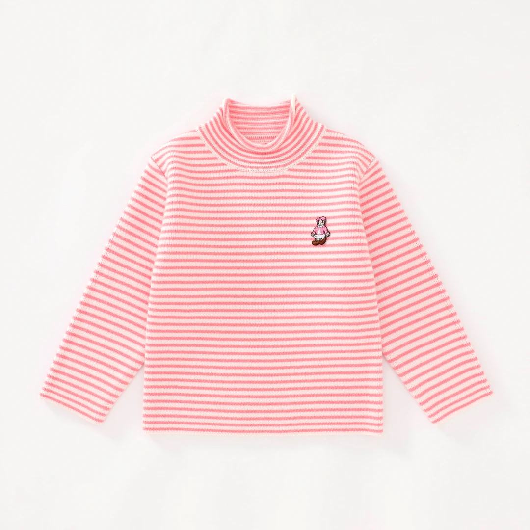 儿童针织毛衣反季清仓女童针织衫宝宝秋冬小童加绒长袖洋气春秋