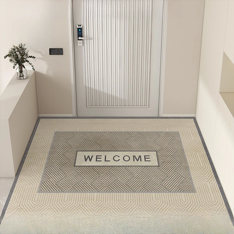 地垫入户门垫门口脚垫进门家用高级感可擦免洗耐脏门外地毯可裁剪