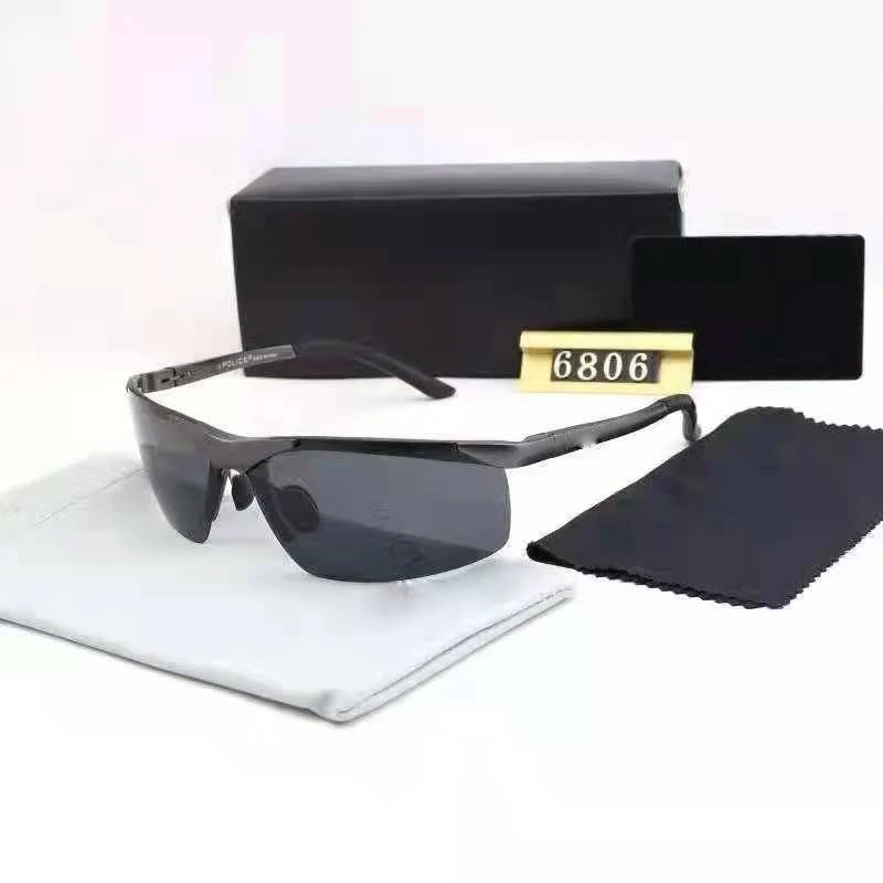 经典铝镁运动款偏光太阳镜6806电商货源一件代发墨镜太阳偏光镜