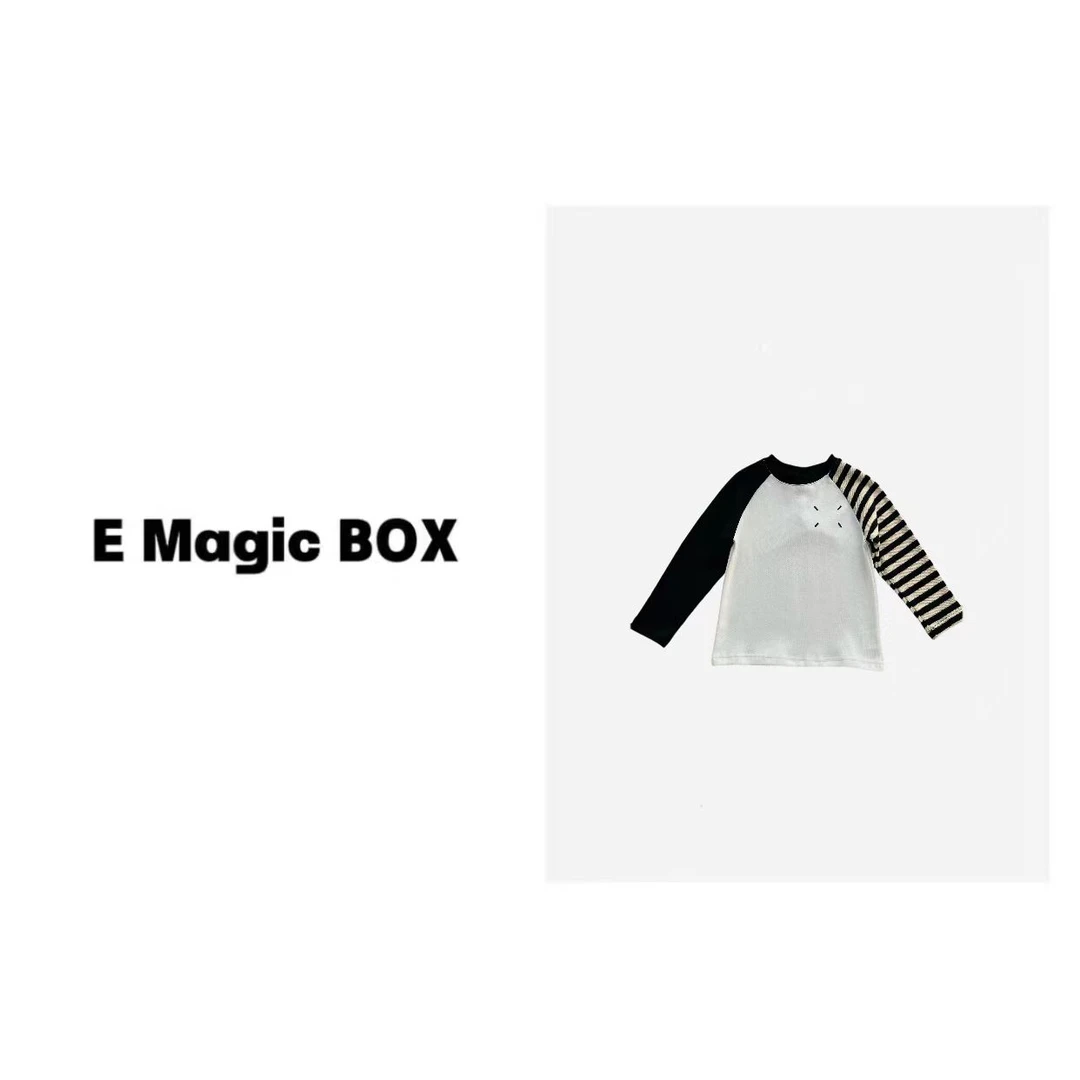 E Magic Box童装”豆包宝贝”儿童春秋限量款长袖T恤74429