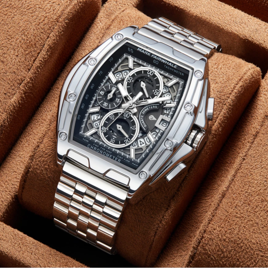 【官方正品】马克华菲新款爆款机械男士腕表多功能高档男士手表5080