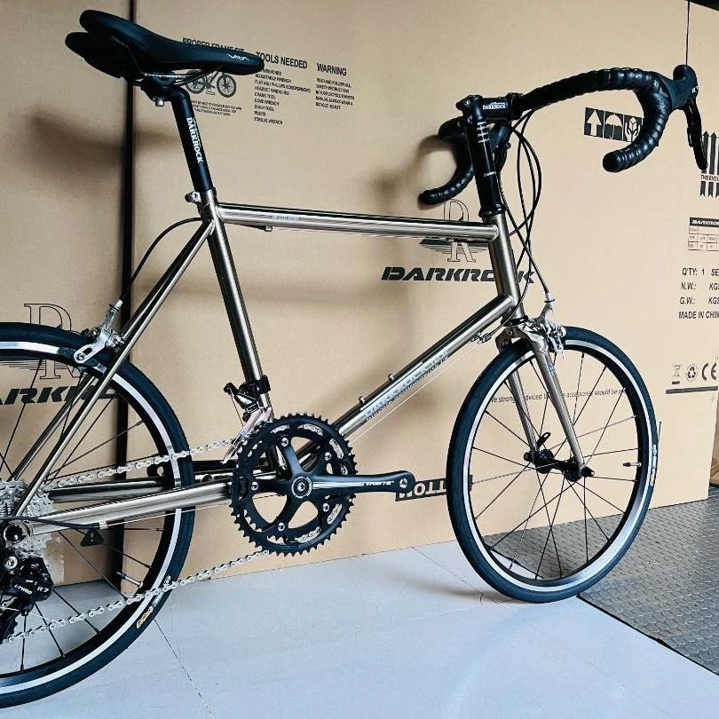 DARKROCK小轮钢架公路车451整车