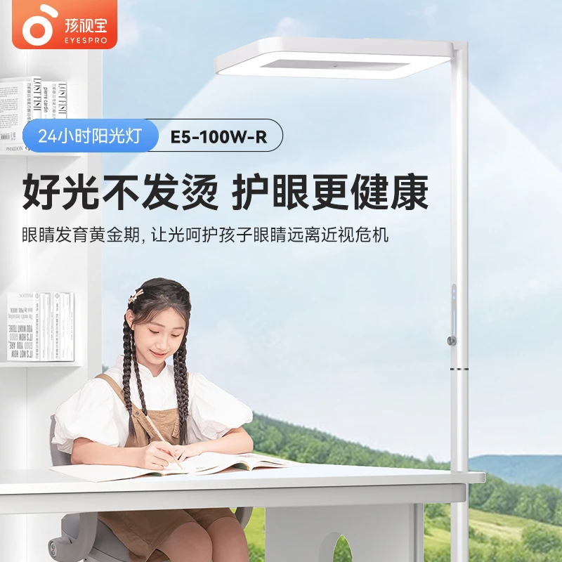 【适老自动感应灯具】孩视宝红光立式大路灯E5-100W-R