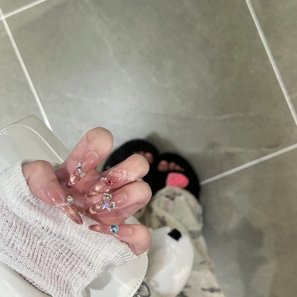 ［暮色玫瑰］33长｜纯手工定制可拆卸穿戴甲