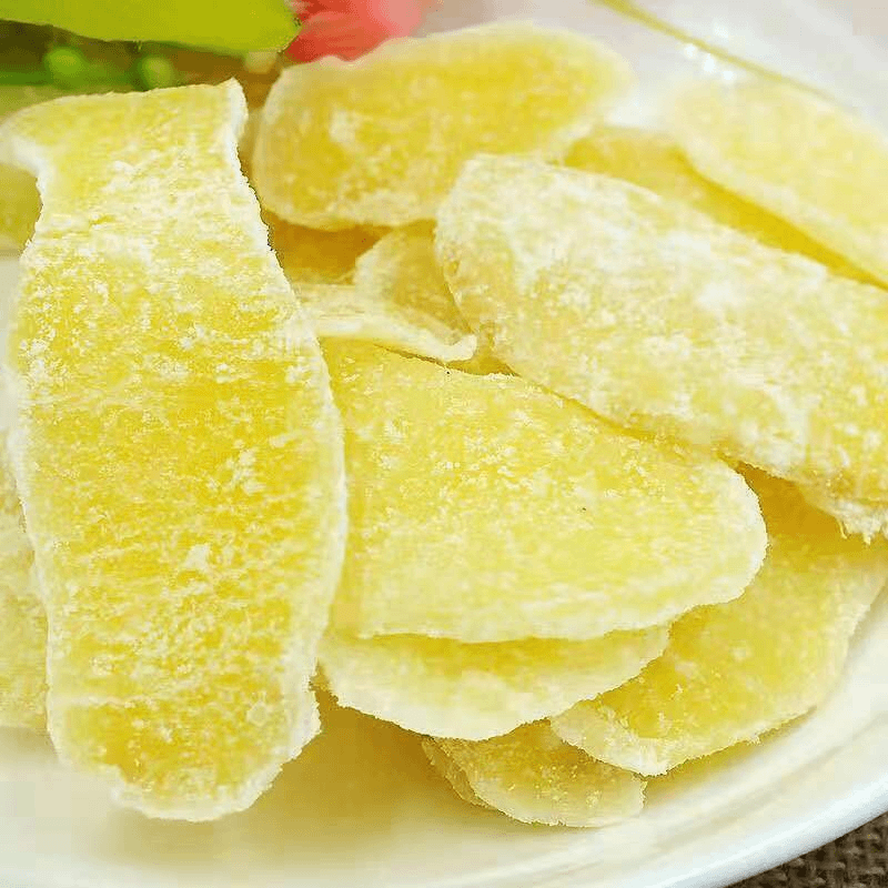 细选山东白糖姜片姜糖片老生干姜片糖姜片特产零食即食美味浓郁
