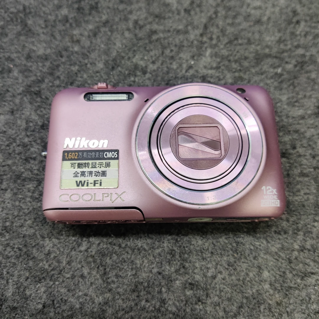 9新 Nikon/尼康 【S6600】相机 网红爆款翻转屏 自拍神器 人像好看