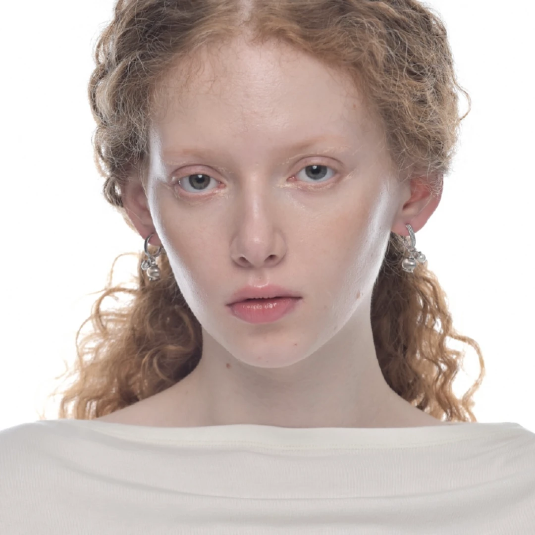 TOGGLER/托格乐 925银仿珍珠耳饰 百搭银珠复古网红耳钉耳环饰品