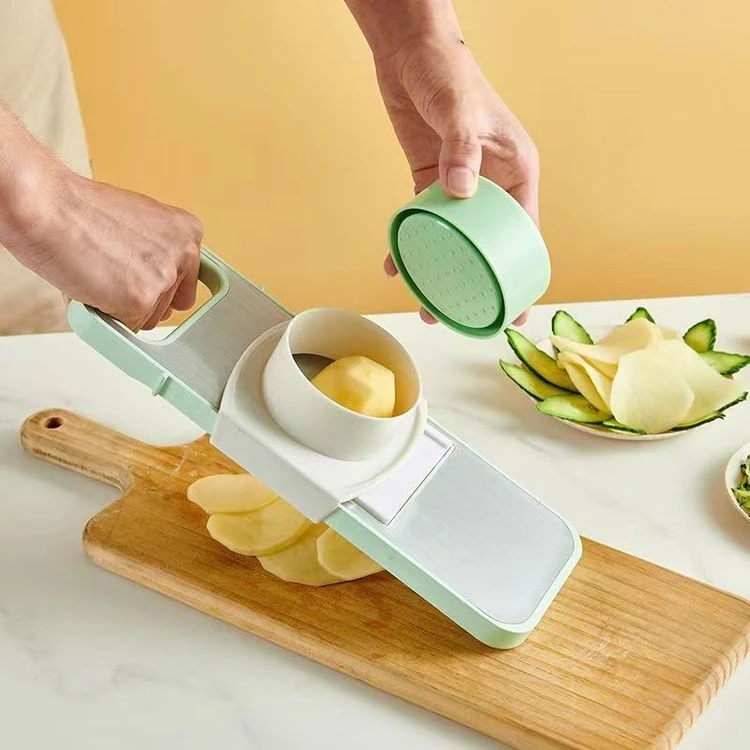 【厨房专用】家用神器刨丝器多功能刨丝器不锈钢面板切菜护手器卡槽