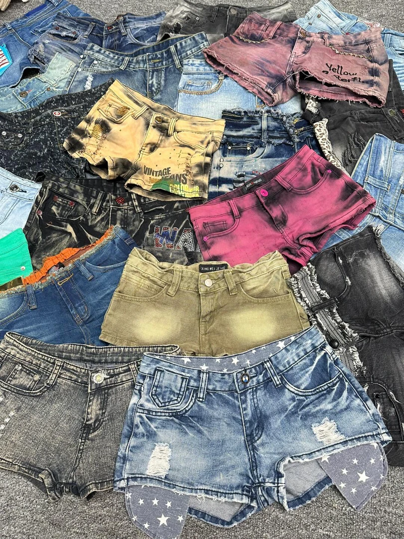 「晶晶小古店」Y2k复古辣妹短裤 长裤「No退No换」