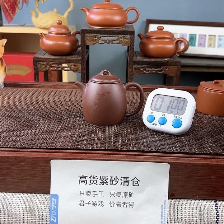 紫砂茶壶翯宜兴原矿手工紫砂壶