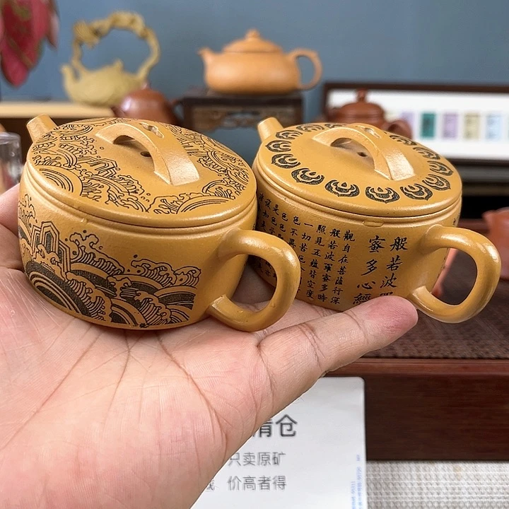 紫砂茶壶舞**二宜兴原矿手工紫砂壶