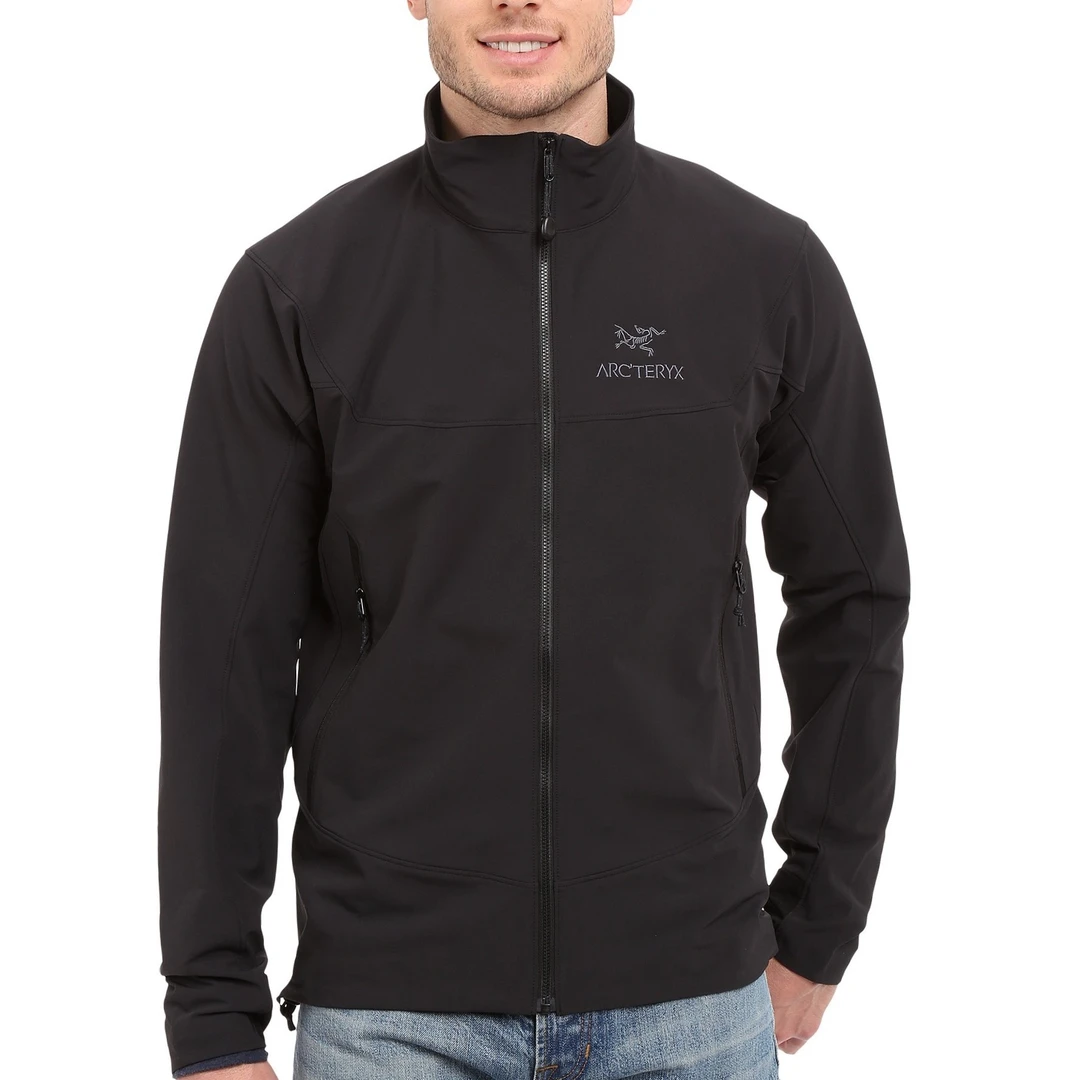 始祖鸟 Gamma LT Jacket 男款 春秋户外防风弹力耐磨立领修身软壳