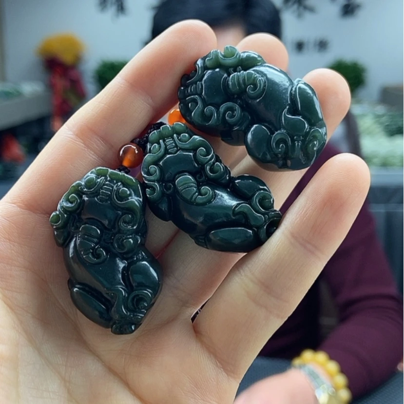 【闪购商品】和田玉颈饰颜色纹路多样性发货拍一发一未镶嵌