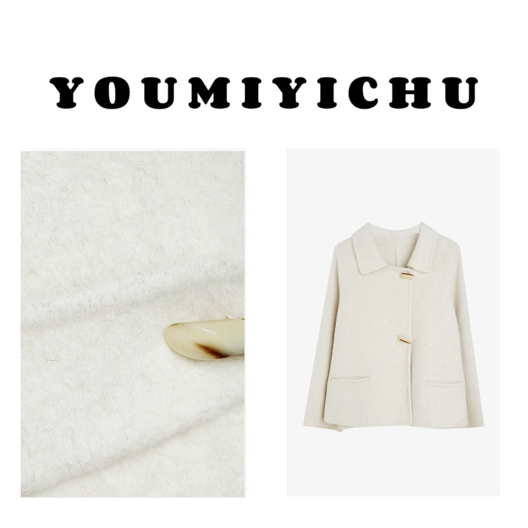 Y.M |  苏黎世的冬 莱赛尔天丝绵羊毛休闲百搭款大衣外套2429