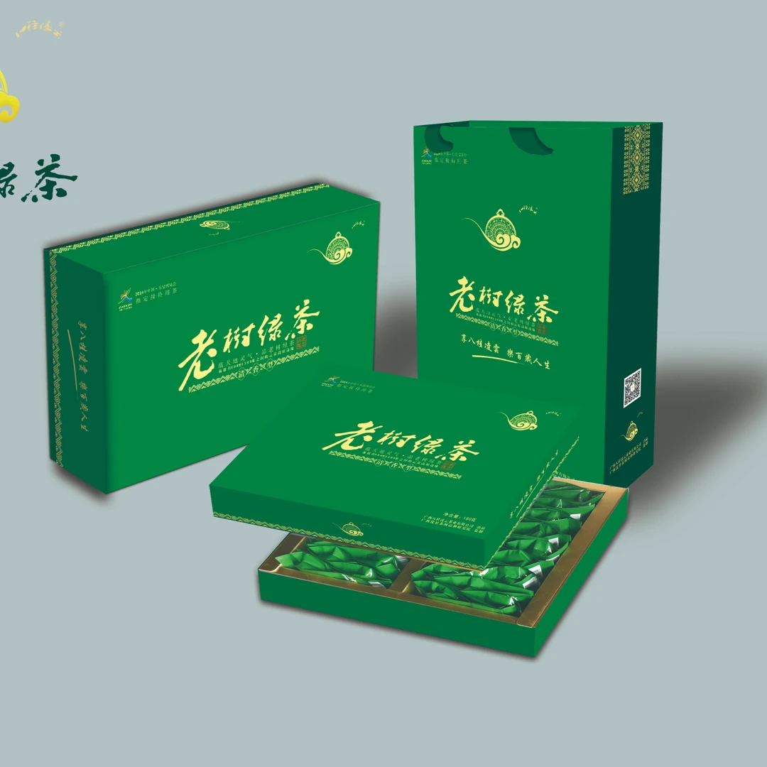 八桂凌云老树绿茶180g礼盒装