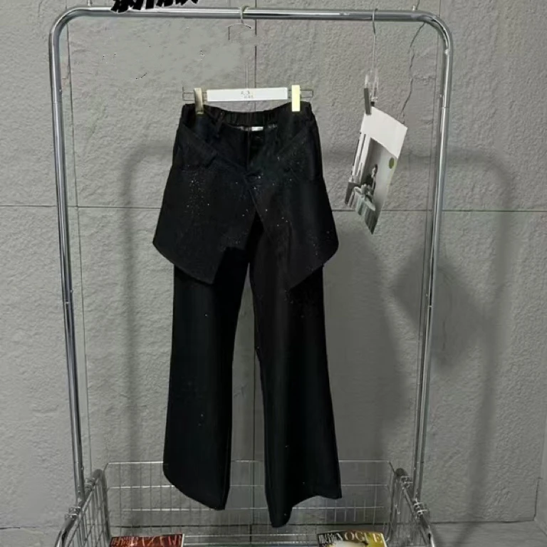JXMM/比例王/ 小众设计师款阔腿裤