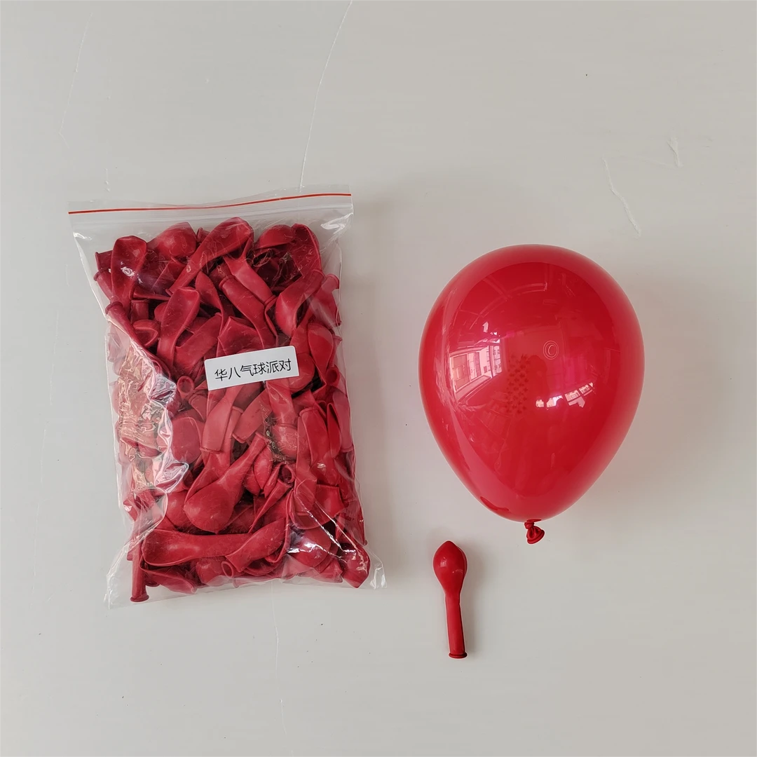 成都5寸气球零售成都5寸乳胶气球成都气球零售商一包100个装