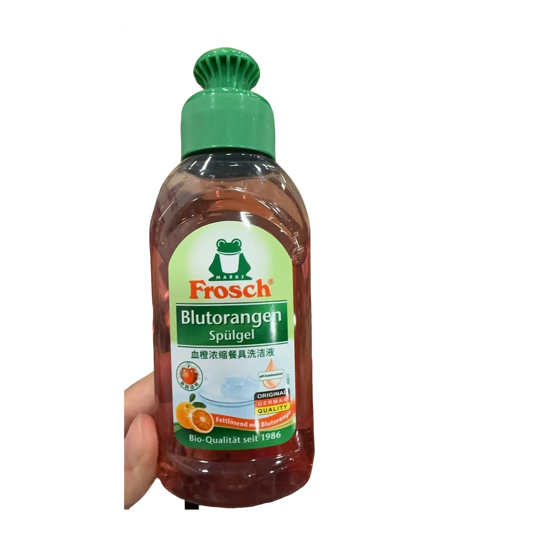 福纳丝Frosch血橙浓缩餐具洗洁液100ml 孤品