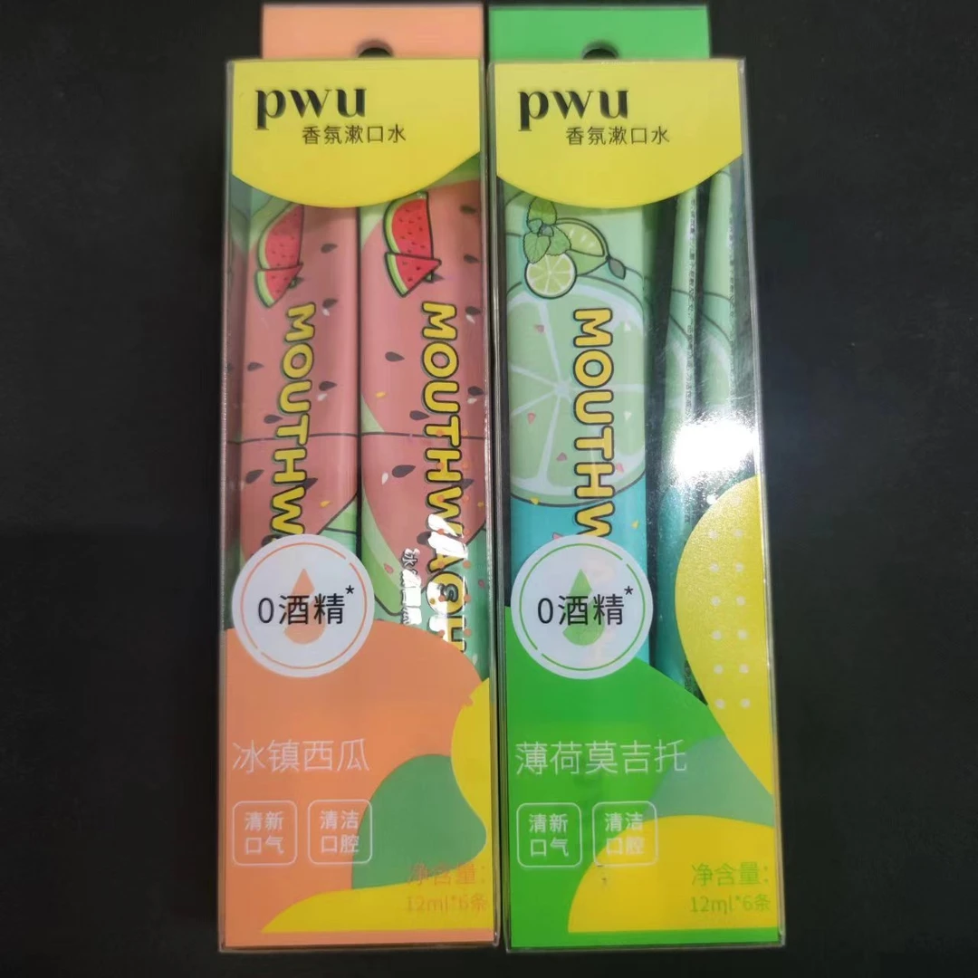 【3盒】PWU香氛漱口水12ml*6条