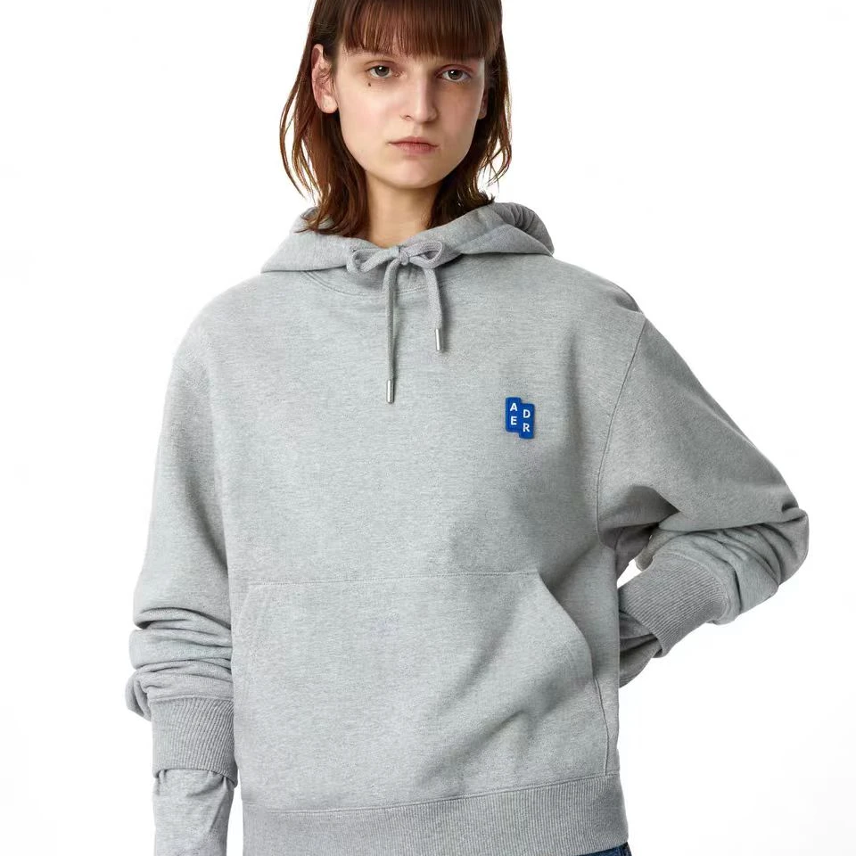 FUFU:设计师款男女同款刺绣卫衣秋冬加绒款