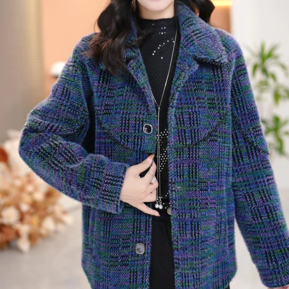 【SJYE5100】秋季新款时尚百搭短款气质显瘦休闲上衣女外套