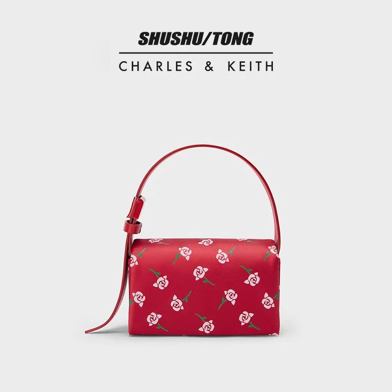 SHUSHU/TONG×CHARLES&KEITH"一枝玫瑰花"系列手提包CK2-21210002