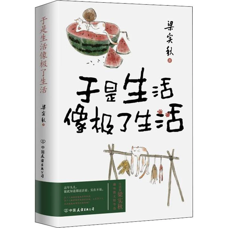 于是生活像极了生活  中国友谊出版公司 梁实秋 著
