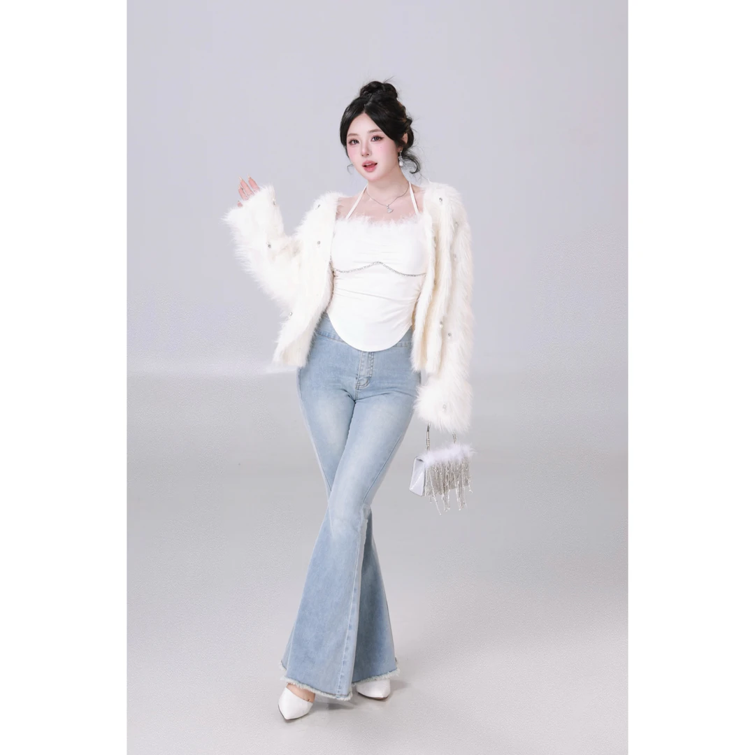 现现MengFairy【千金名媛】精致气质秋冬重工款毛织外套4154M雅丹