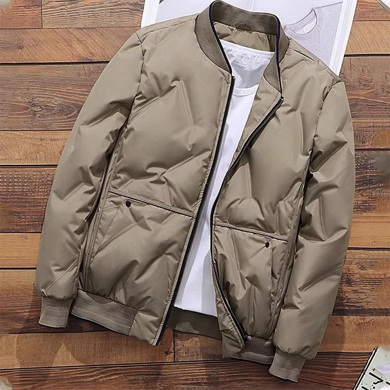 波司登羽绒服男士短款2023新款冬季轻薄保暖时尚流行帅气棒球服外