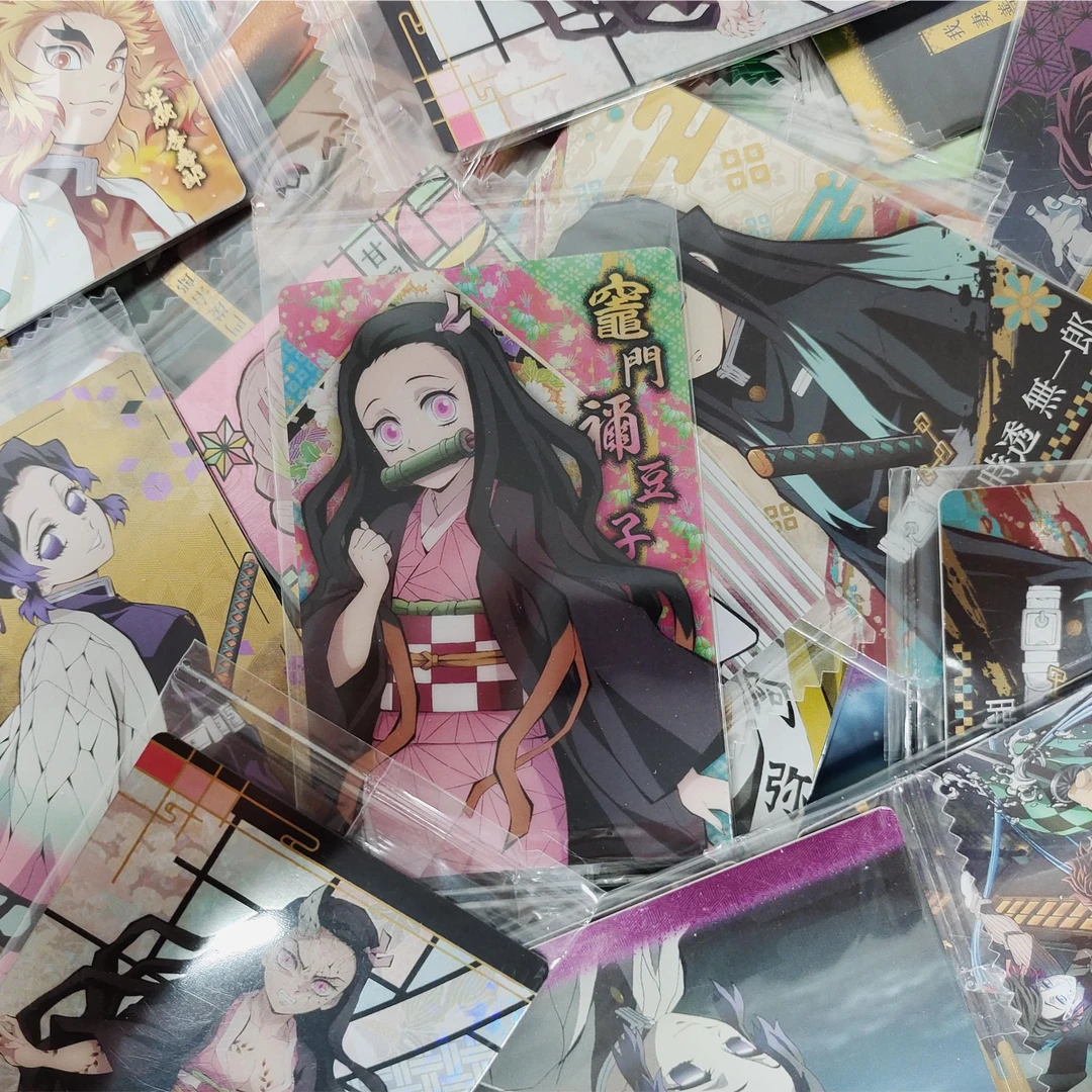 【中古】鬼灭之刃 万代食玩金属卡 不含饼干 卡牌盲盒【代拆】