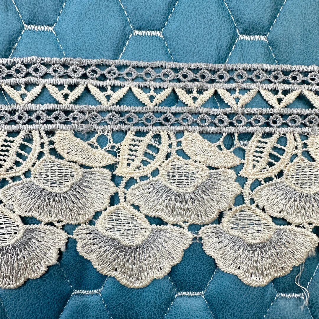 沙发花边垫套罩边裙摆车套坐垫镶边窗帘水溶刺绣窗饰装饰辅料f.2