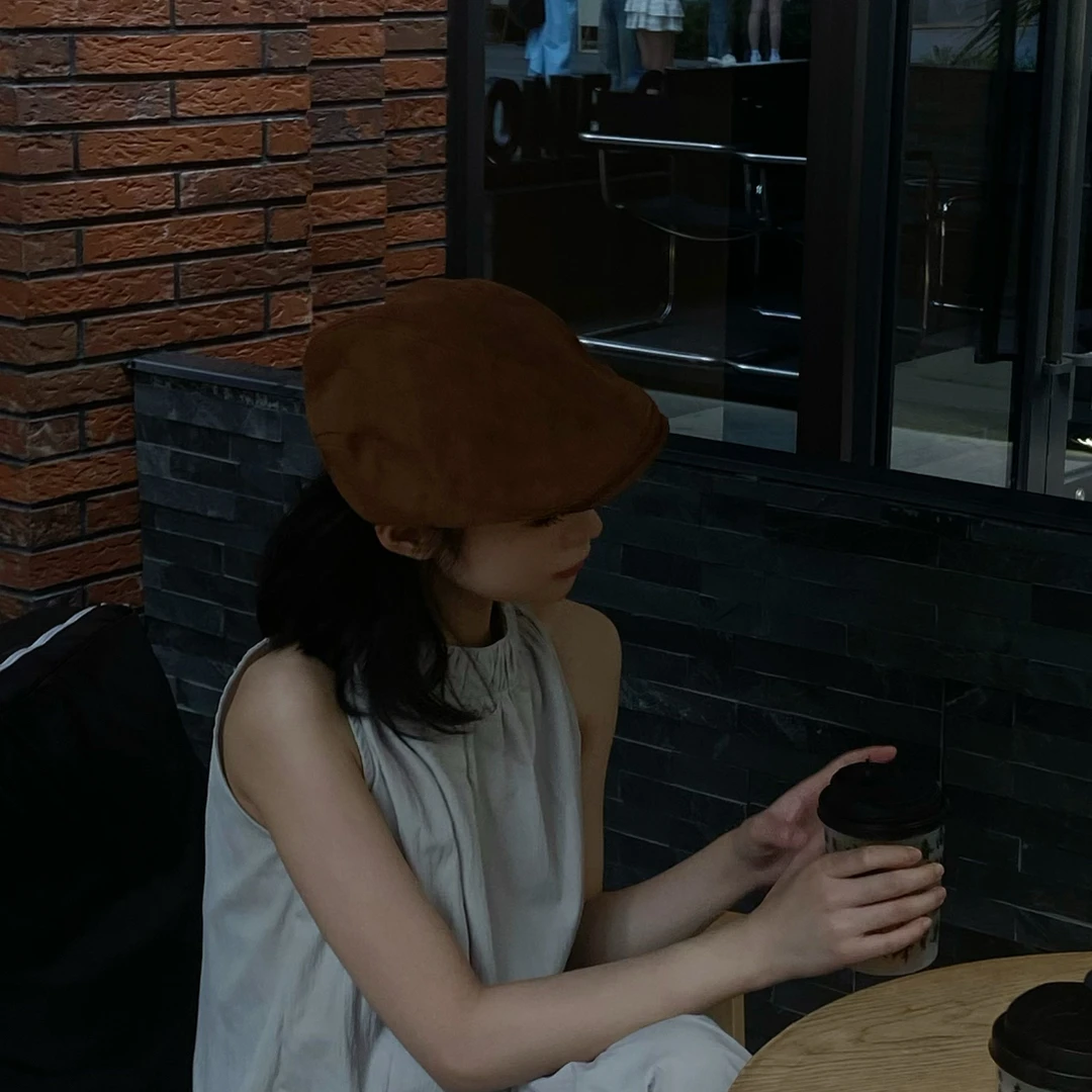 ［X·W昕婉］复古风前进帽