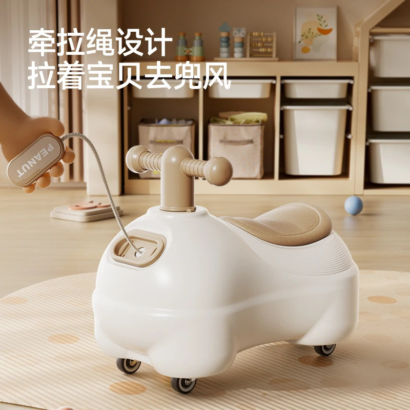 花生车扭扭车儿童婴儿宝宝男女宝摇马溜溜车1-3岁一周岁礼物小孩