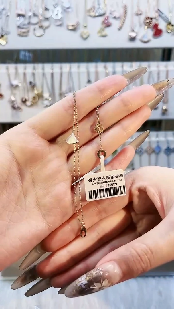 【闪购商品】贝壳（贝母）手链18K金镶嵌18K金镶嵌 K玫