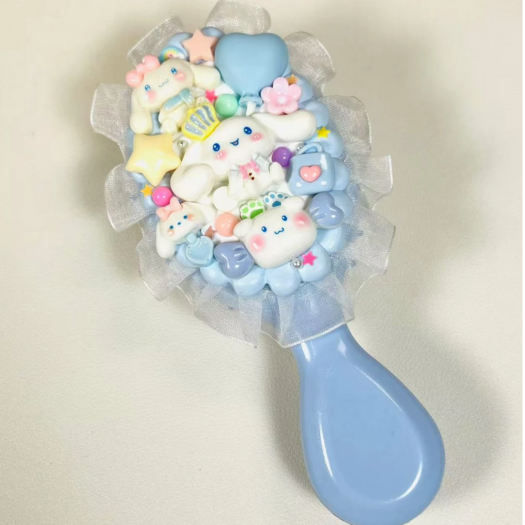 蛋卷自制DIY奶油胶梳子