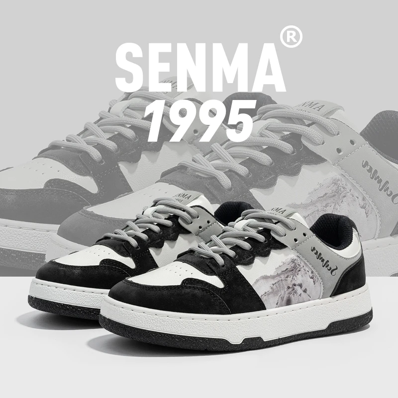 SENMA/森马女鞋新款ins春秋厚底休闲情侣板鞋小众面包鞋潮运动鞋