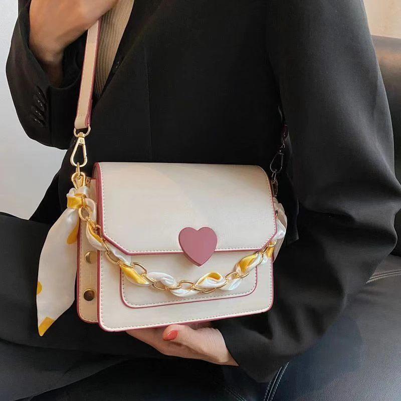 【贵妃】A749  新款链条包大容量腋下包时尚百搭单肩斜挎包