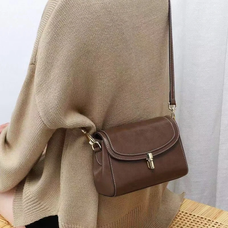 【贵妃】A736  新款女士百搭时尚斜跨托特包