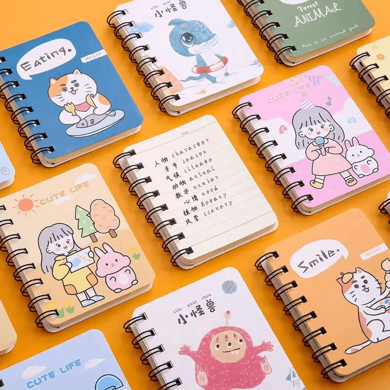 小线圈本卡通笔记本可爱超萌迷你A7便携随身携带