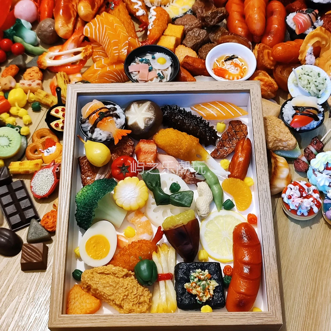 (自己回家拆)仿真PVC食玩摆件