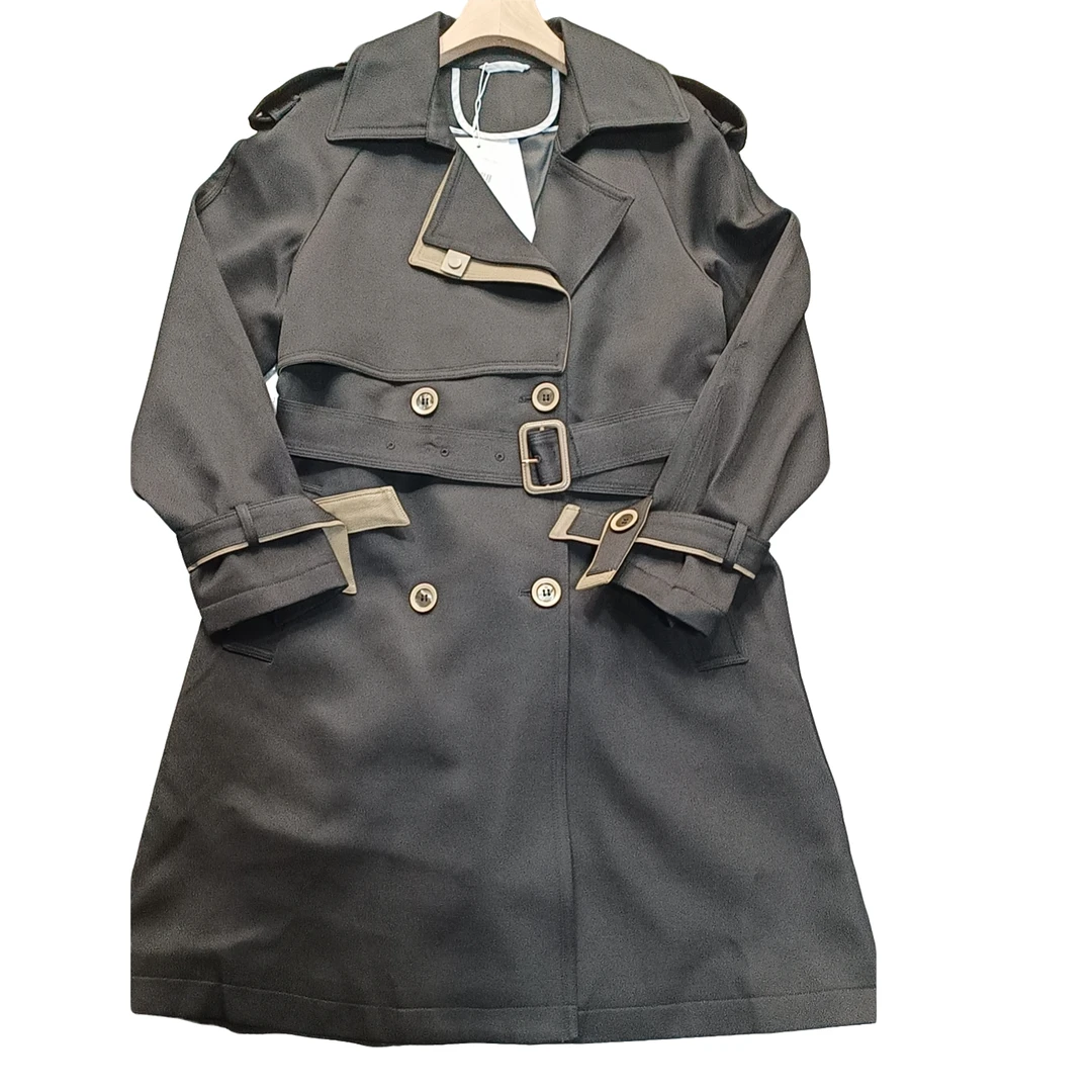 57新款百搭时尚气质风衣外套L