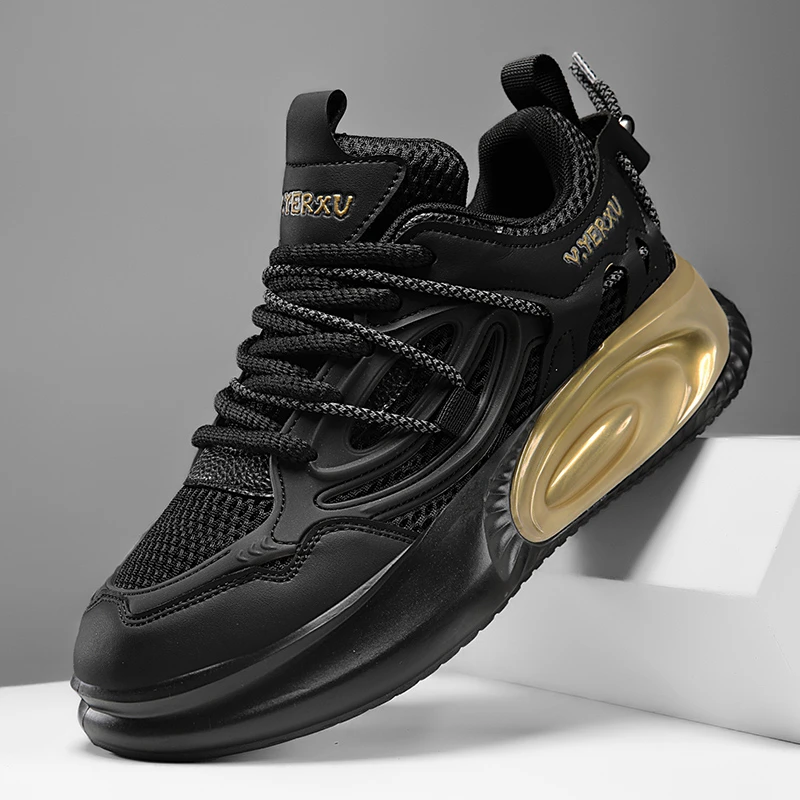 运动休闲男鞋2024百搭透气潮鞋网红夏季潮流学生厚底ins230060-1