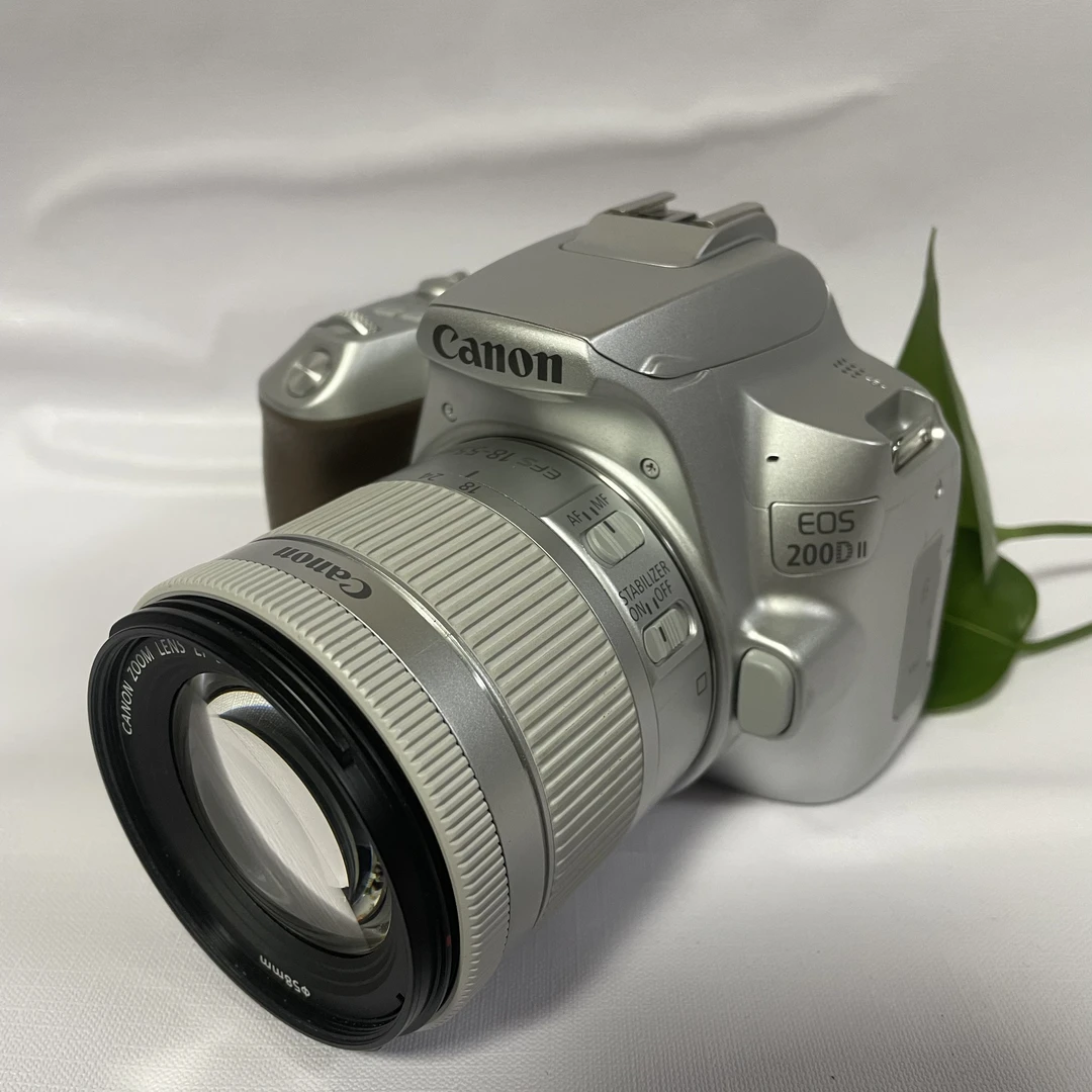95新 Canon/佳能 95新佳能200II 18-55套机4K单反相机风光人像