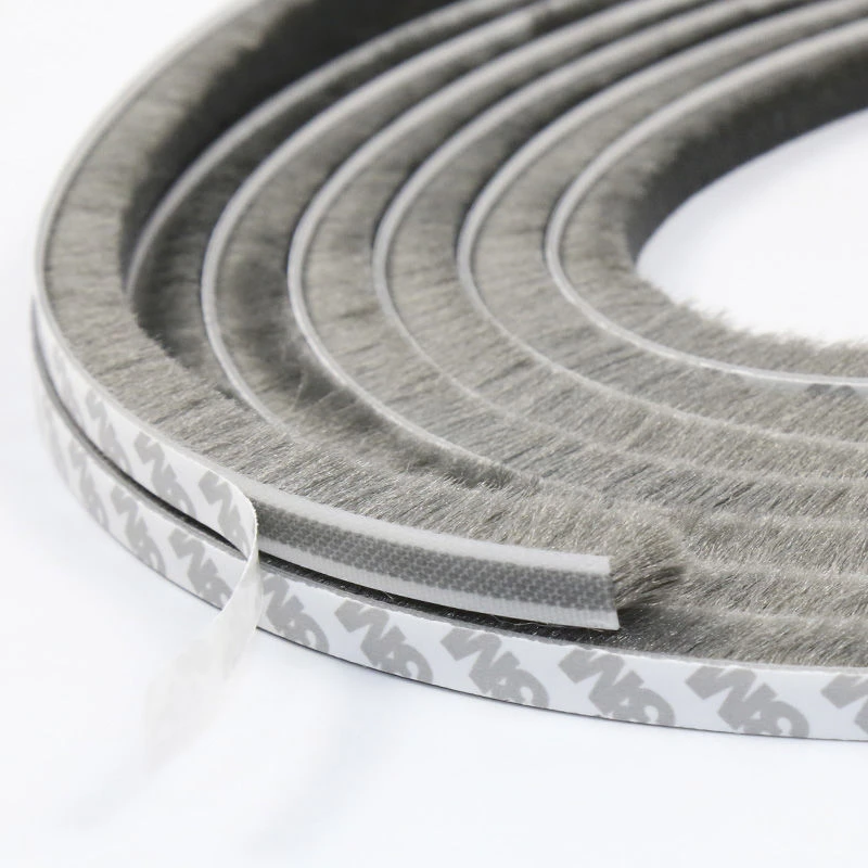 门窗密封条自粘型铝合金塑钢门窗密封毛条保温隔音自粘型