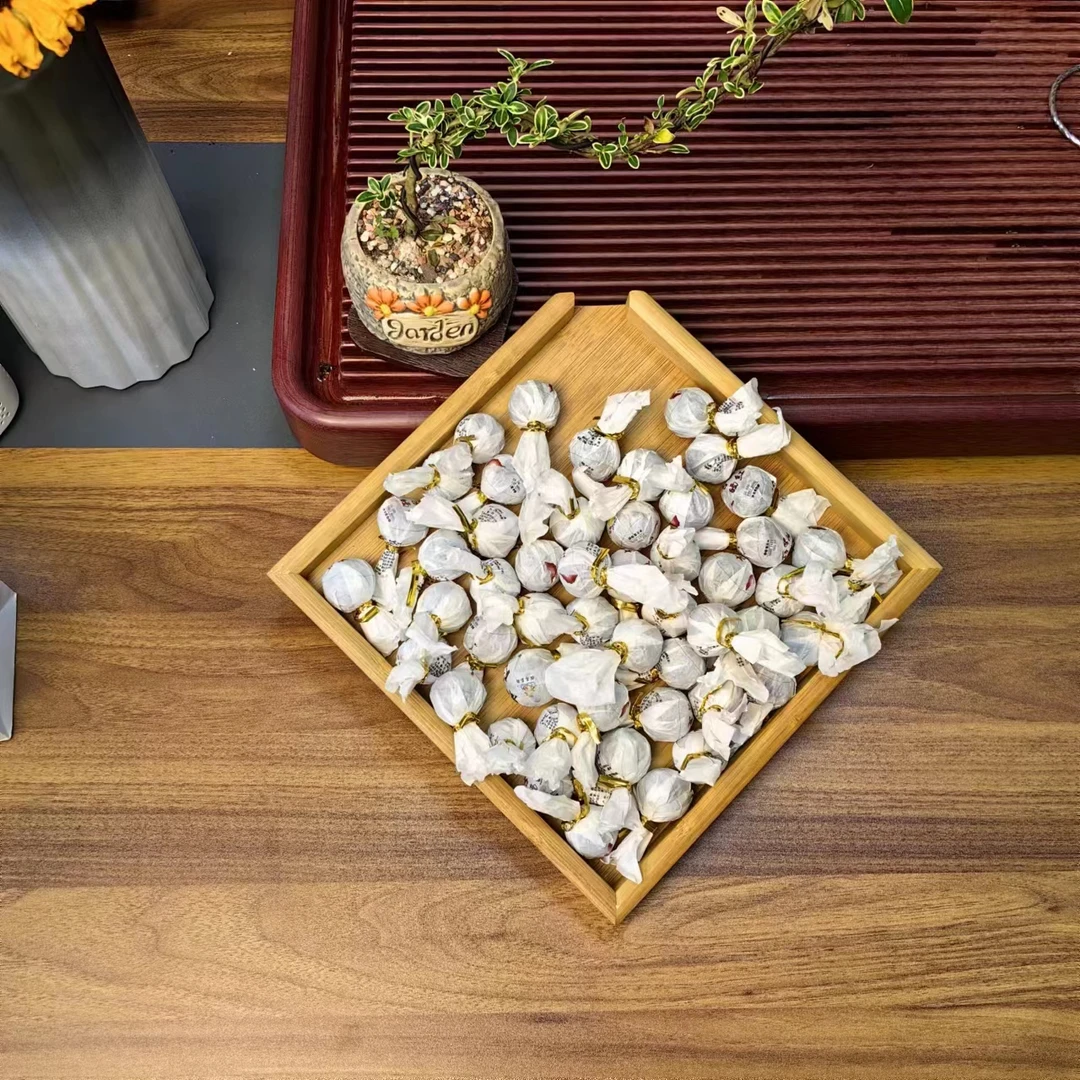 【茗丰堂茶业】23年晒红茶龙珠 30颗龙珠