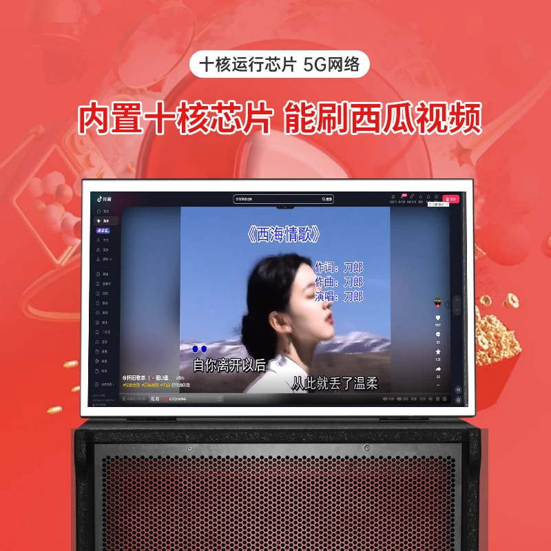 W-850套装双18寸主副箱重低音大号角大功率立体k歌音箱