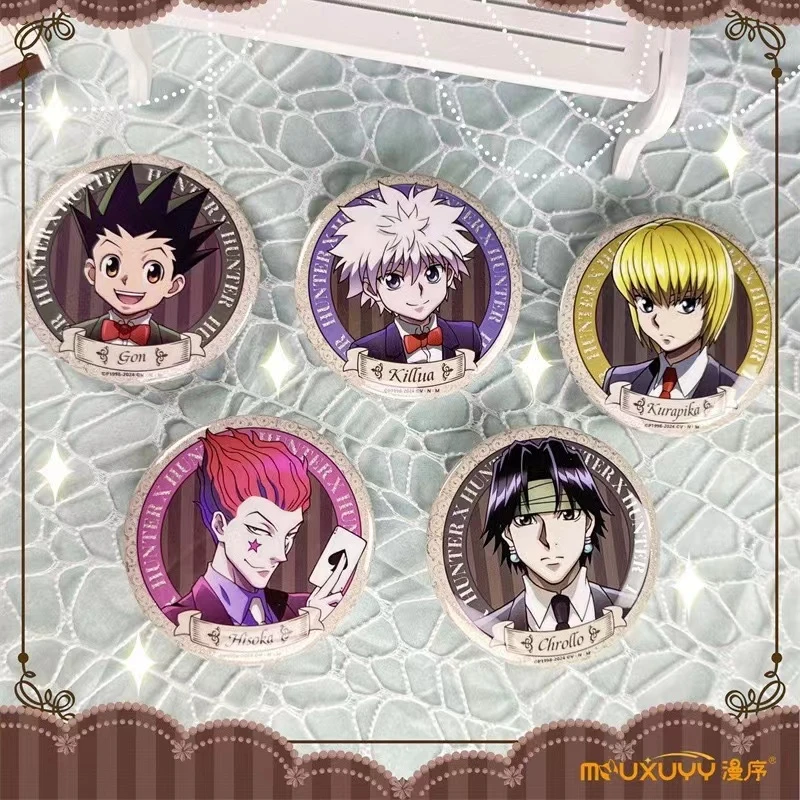 【全职猎人】漫序正版全职猎人吧唧徽章58mm小杰奇犽酷