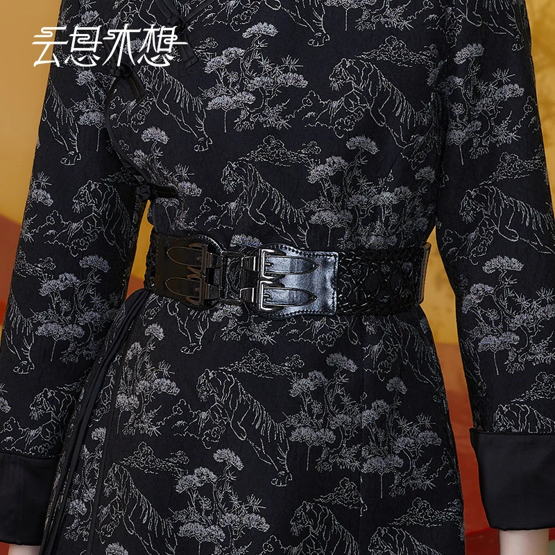 Ysimo-X云思木想新中式新款定制百搭女士时尚弹力腰带11656