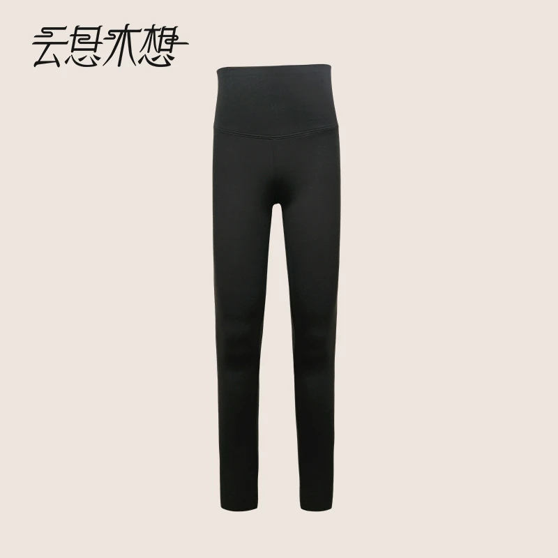 Ysimo-X云思木想 窈窕纤影 加绒紧身弹力高腰打底裤12653
